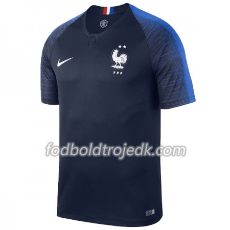 Frankrig VM 2018 2 Star Hjemme - Fodboldtrøjer(S/S) Frankrig VM 2018 2 Star Hjemme - Fodboldtrøjer(S/S)